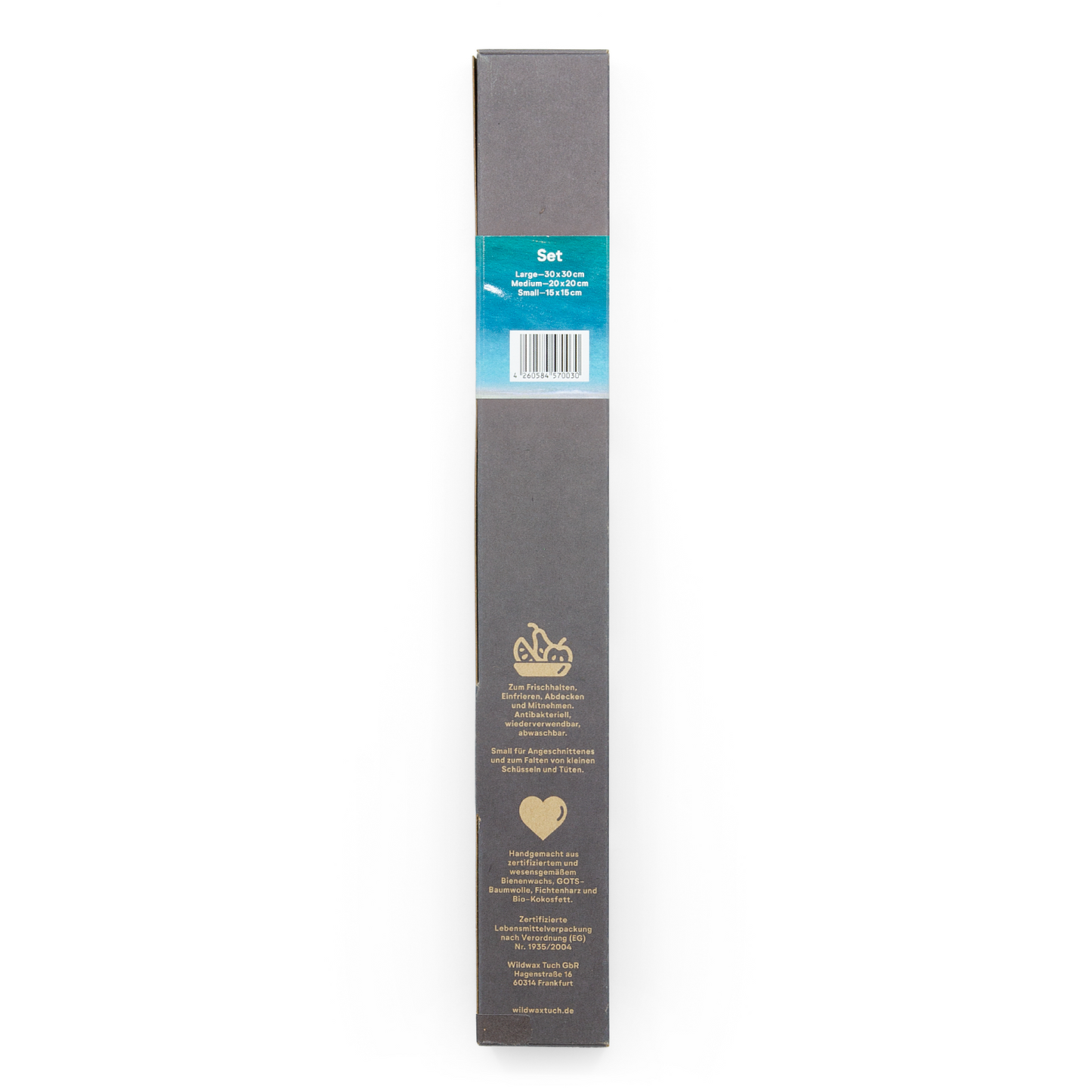 Bienenwachstuch Set – Größen S, M, L