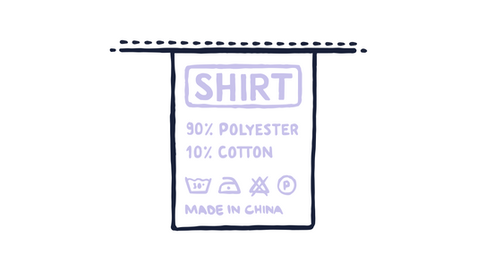 Achte auf das Material Deiner Kleidung