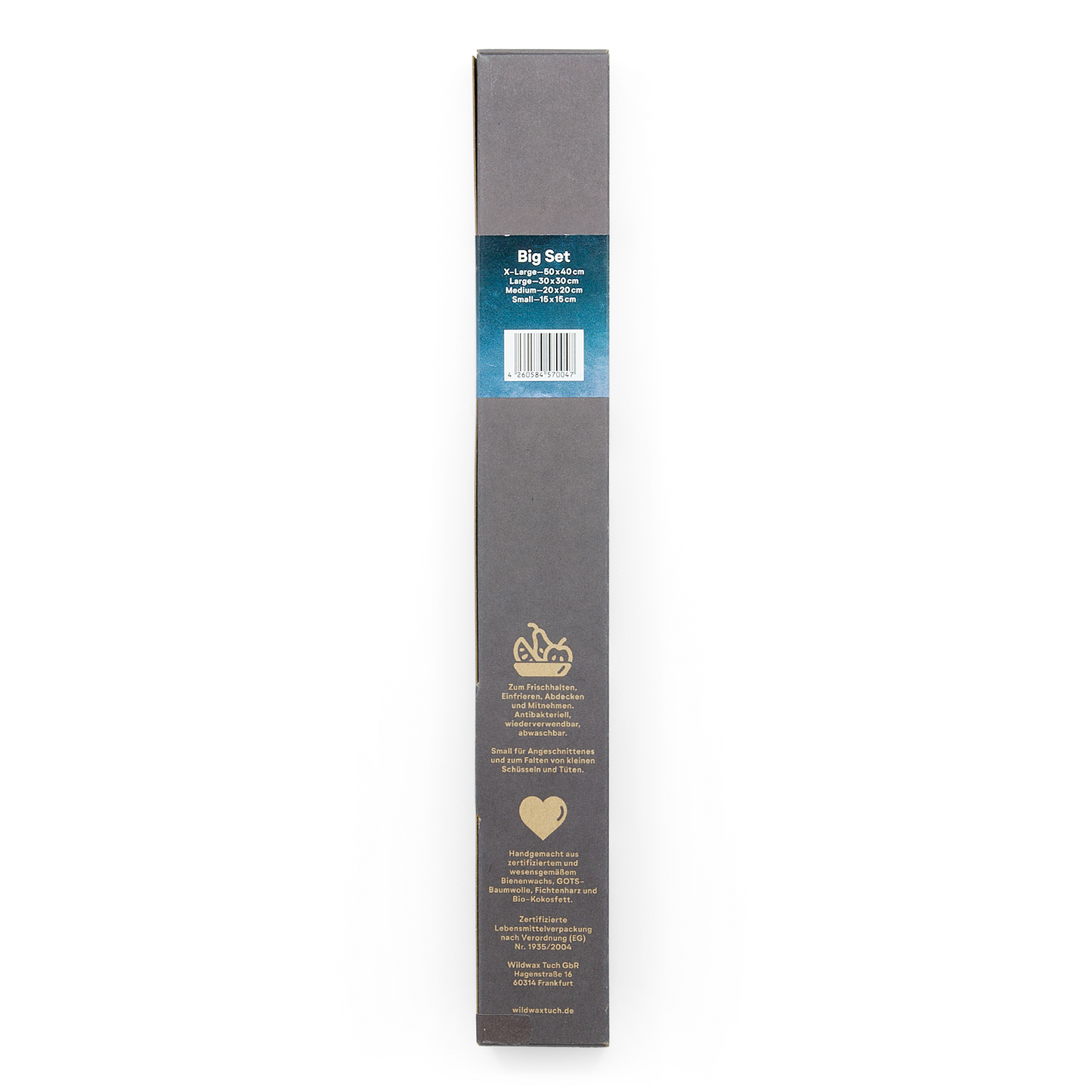 Beeswax Cloth Big Set - Sizes S, M, L, XL