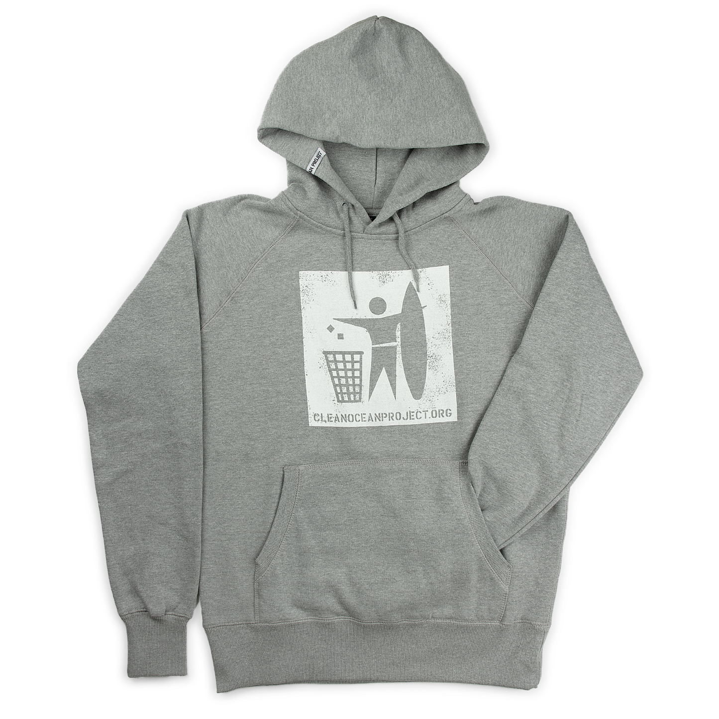 Hoodie Man Logo gray