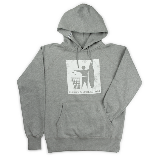 Hoodie Man Logo gray