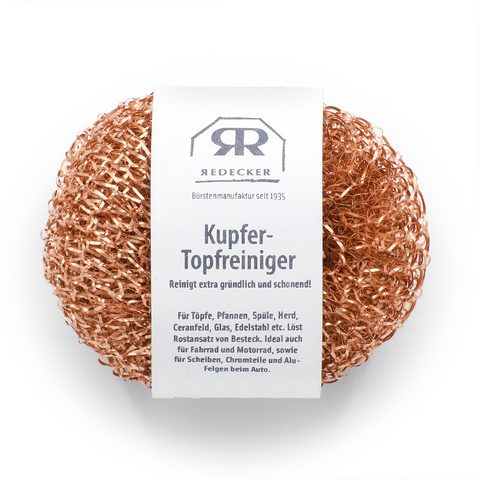 Copper scouring pad set of 2